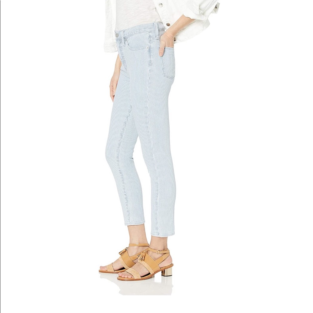 New J Crew Striped denim Jeans Size Size 28 - Picture 4 of 5